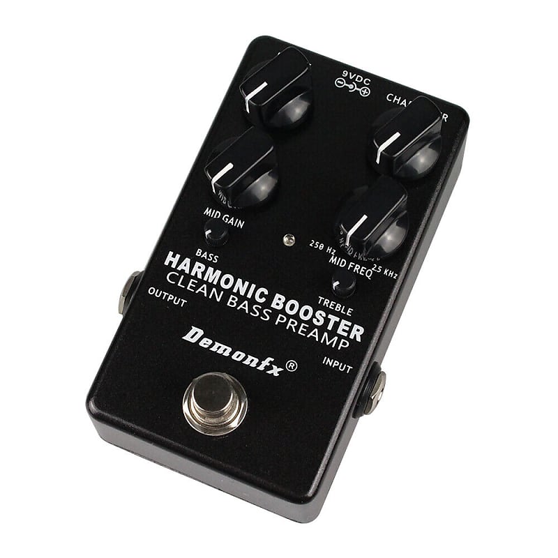 Demonfx Harmonic Booster クリーンベースプリアンプ Demonfx-ハーモニックブースタークリーンブーストプリアンプ