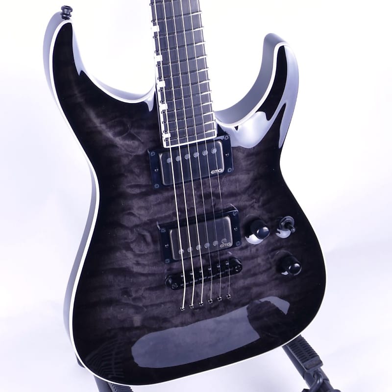 ESP E-II Horizon NT-II See Thru Black Sunburst