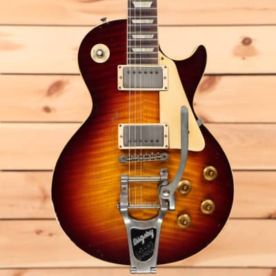 Gibson Limited 1959 Les Paul Standard Reissue Murphy Aged with Brazilian Rosewood - Tom's Tri Burst - 94096 - PLEK'd image 2