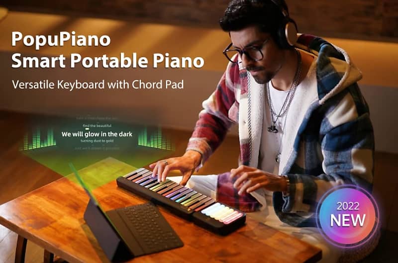 PopuPiano Smart Portable  Piano  Your Fast Lane of Music Playing and Making! image 1