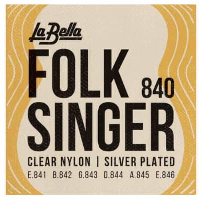 LaBella Folksinger Clear Nylon for sale