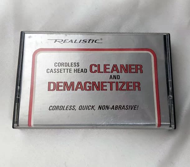 Realistic Cat. No. 44631 Cordless Cassette Tape Head Cleaner Reverb