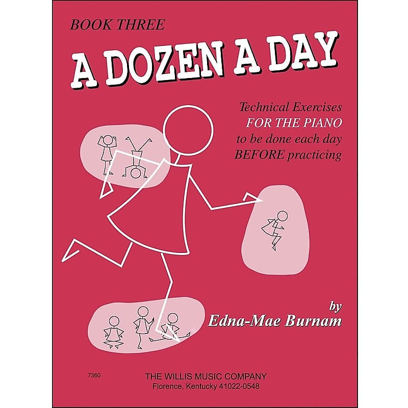 A Dozen a Day: Technical Exercises for the Piano - Book Three image 1