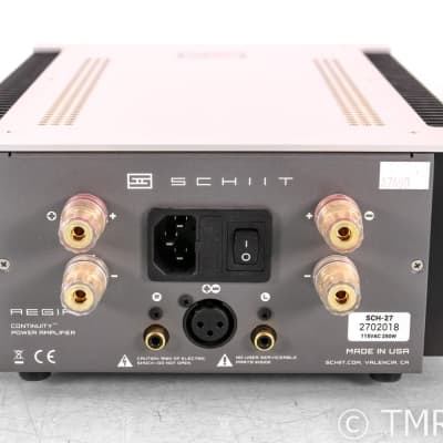 Schiit Aegir Stereo Power Amplifier; Silver (1/5) image 5