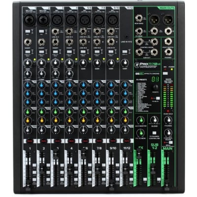 Mackie ProFX12v3 12-Channel Sound Reinforcement Mixer with Built-In FX