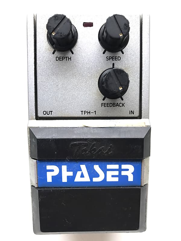 Tokai TPH-1, Phaser, Series One, MIJ, 80's (Silver), Vintage Guitar Effect  Pedal
