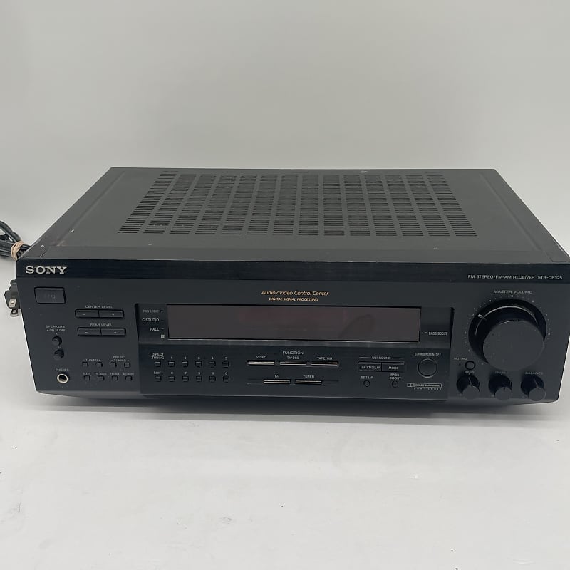 Sony Surround Receiver STR-DE325 Hi Fi Stereo W/ Phono Amp *TESTED WORKING  			
