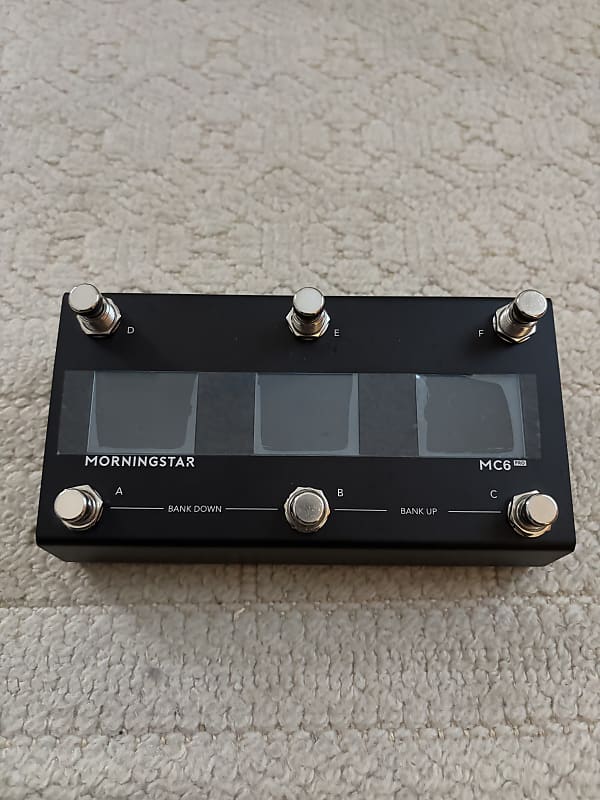ギター MORNINGSTAR MC6 Morningstar Engineering Morningstar MC6 Midi Foot Controller