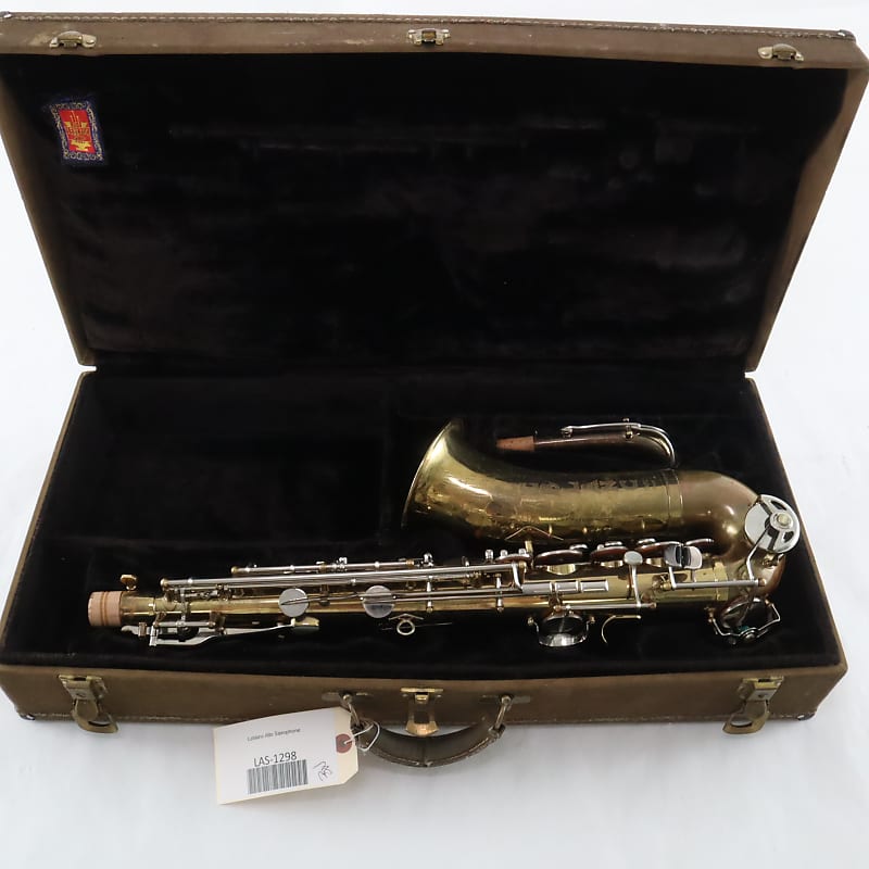 Leblanc System Alto Saxophone SN 1298 ORIGINAL LACQUER | Reverb