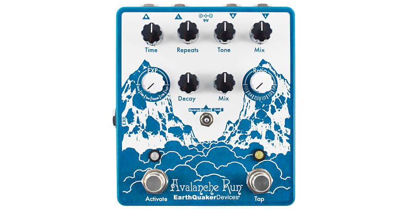 EarthQuaker Devices Avalanche Run V2 - Stereo Delay / Reverb image 1