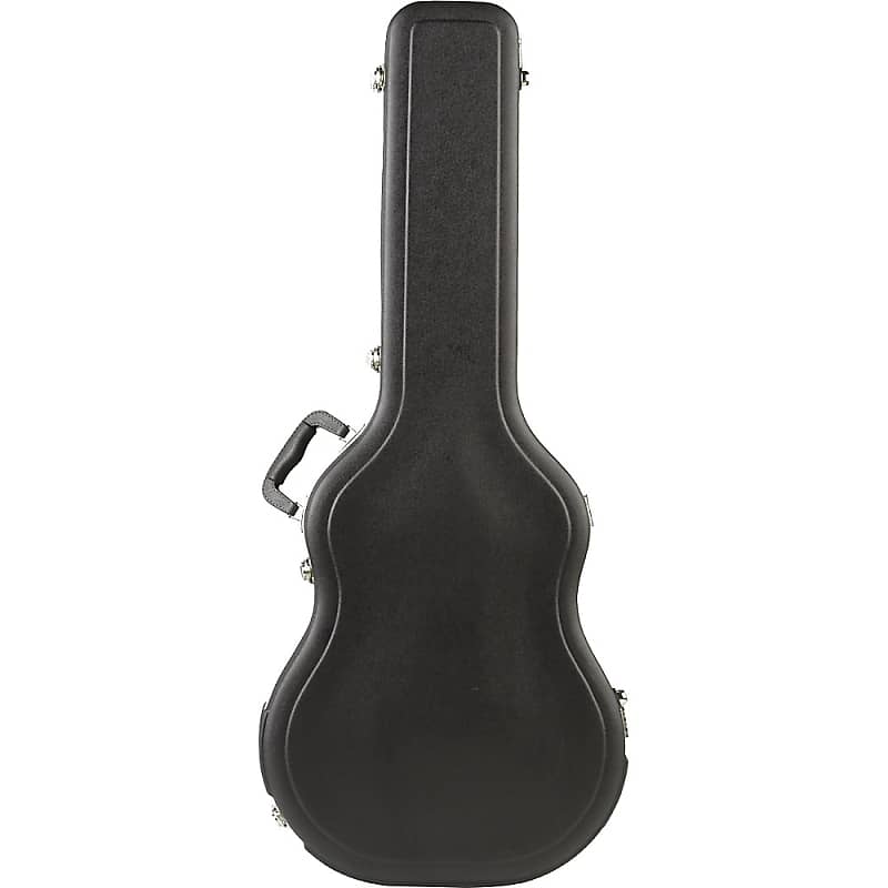 SKB SKB-3 Economy Thin-Line Acoustic-Electric/Classical Guitar Case Regular Black image 1
