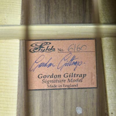 Fylde Gordon Giltrap Signature Model 2002 - Gloss Lacquer for sale