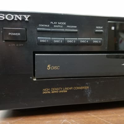 Vintage Sony CDP-C435 CD Player For Repair / Will Part Out imagen 3