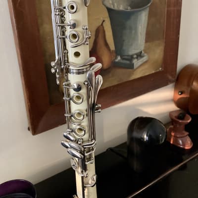 Vito Dazzler Clarinet, Reso-Tone 3, Ivory-color, Remarkable appearance! |  Reverb