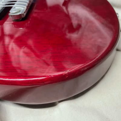 PRS Paul Reed Smith PRS SE Santana Guitar 2001 Red image 13