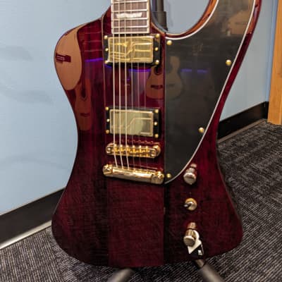 ESP LTD Phoenix-1000 Deluxe See-Thru Black Cherry Electric Guitar image 2