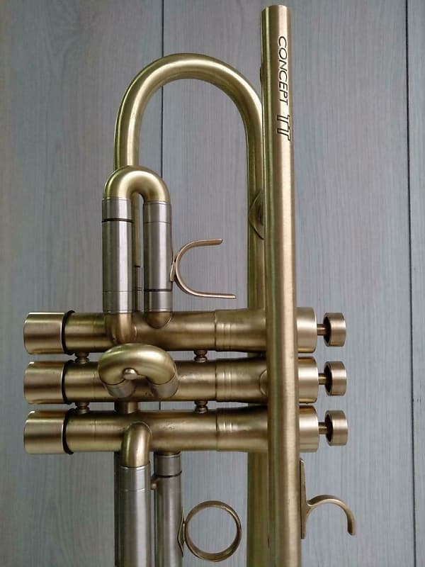 Trumpet Selmer Concept TT Paris Raw Brass with KGUBrass