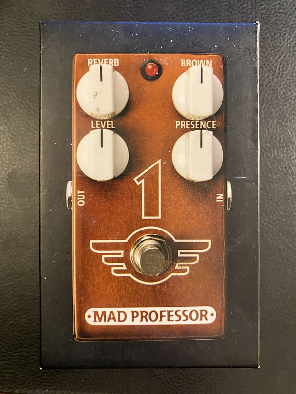 Mad Professor 1 (One) Reverb/Distortion Pedal | Reverb