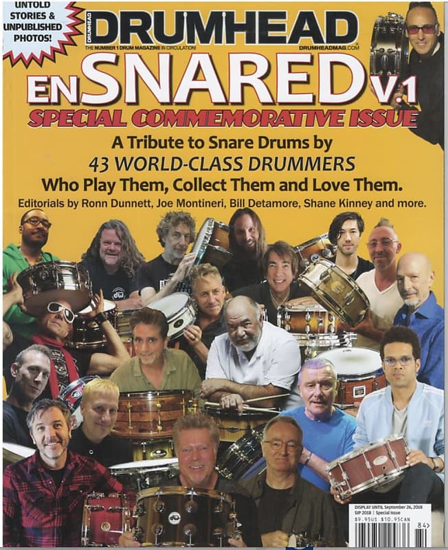 Drumhead Magazine "Ensnared" Issue Reverb