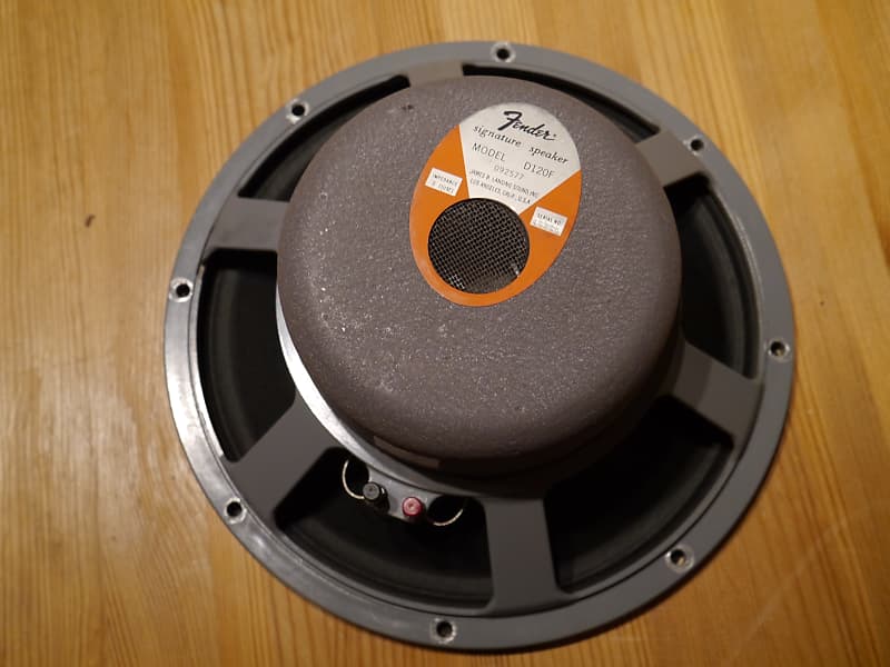 JBL D120F Grey Frame Vintage AlNiCo Speaker with SRV Tone | Reverb UK