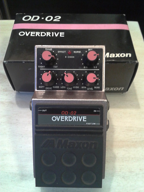 Maxon OD-02 Overdrive 1980s MIJ | Reverb