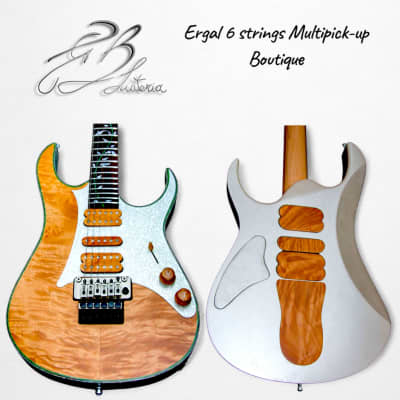 Overload Custom Guitars Themis 8 Strings -Black Stain- [GSB019