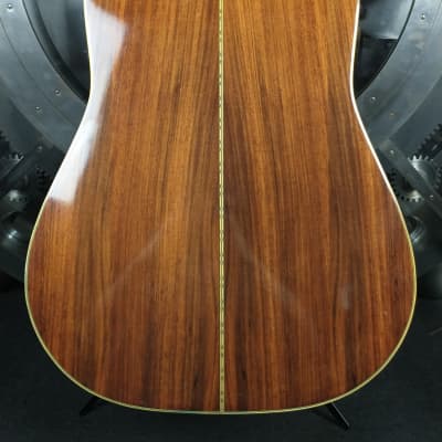 Morales Lyre Bird M-18 Japan Acoustic Guitar w/ Chipboard Case image 12