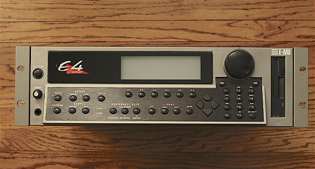 Emu E4 Platinum Sampler Sequencer Vintage Synthesizer Synth E-mu IV 4x 4xt  ultra
