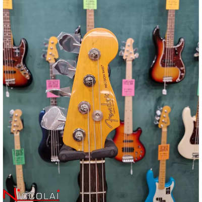 Fender American Professional II Precision Bass Rosewood Fingerboard, Mystic Surf Green image 6