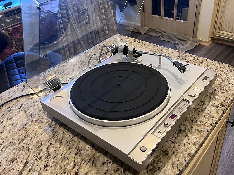 Sony PS-X20 Turntable 1980&#039;s - Silver (Cleaned-Tested)  			