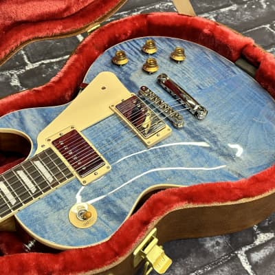Gibson Les Paul Standard '50s Figured Top Ocean Blue 2023 New Unplayed Auth Dlr 9lb2oz #124 image 10