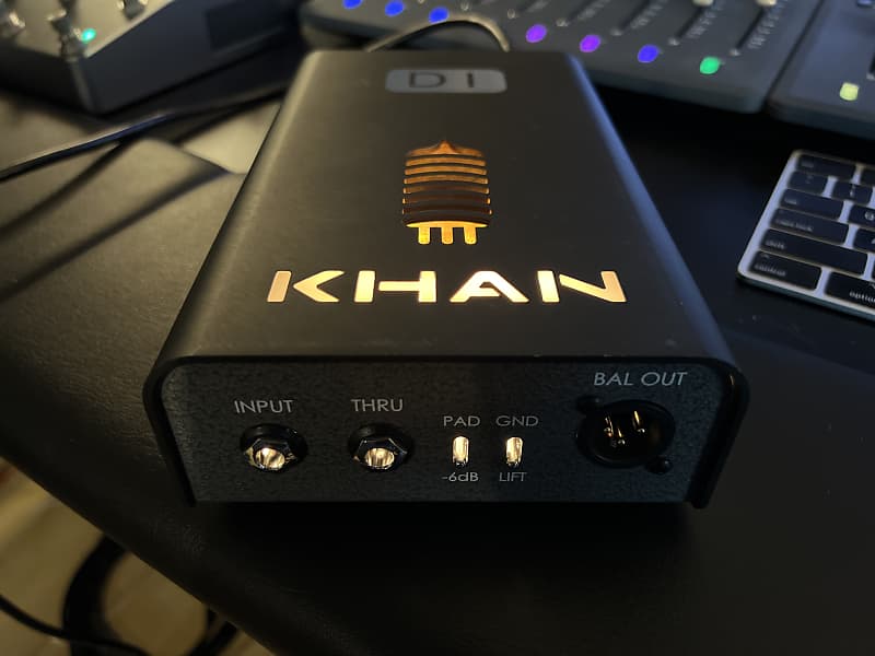 DTM・DAW KHAN AUDIO VTDI Khan Audio VTDI All-Tube Active or Passive Direct Box