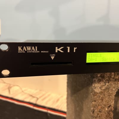Kawai K1R Rackmount Digital Synthesizer Module 1988 - Black