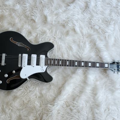 Vox Bobcat S66 Guitar  Black image 10