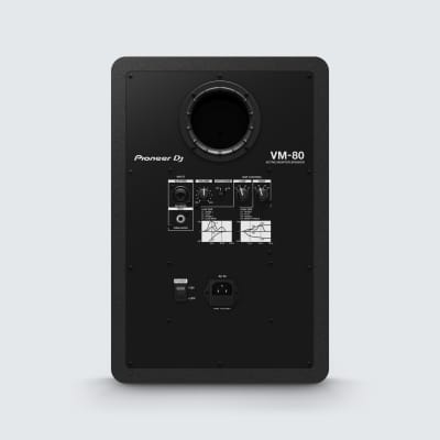 Pioneer DJ VM-80 8 Inch Active Monitor Speaker (Black) image 2