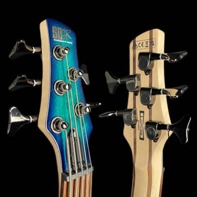 Ibanez SR375E Bass Guitar in Sapphire Blue image 6