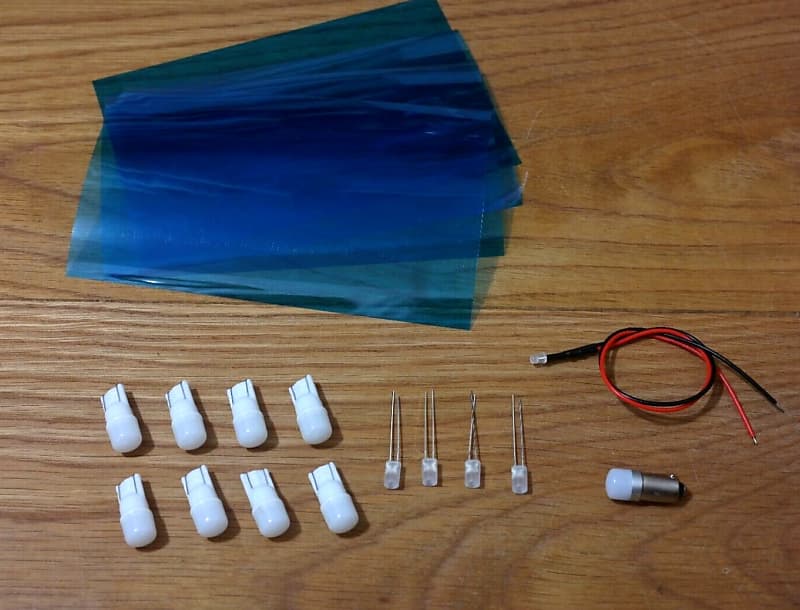 McIntosh MC2500 bulbs lamps lights  			