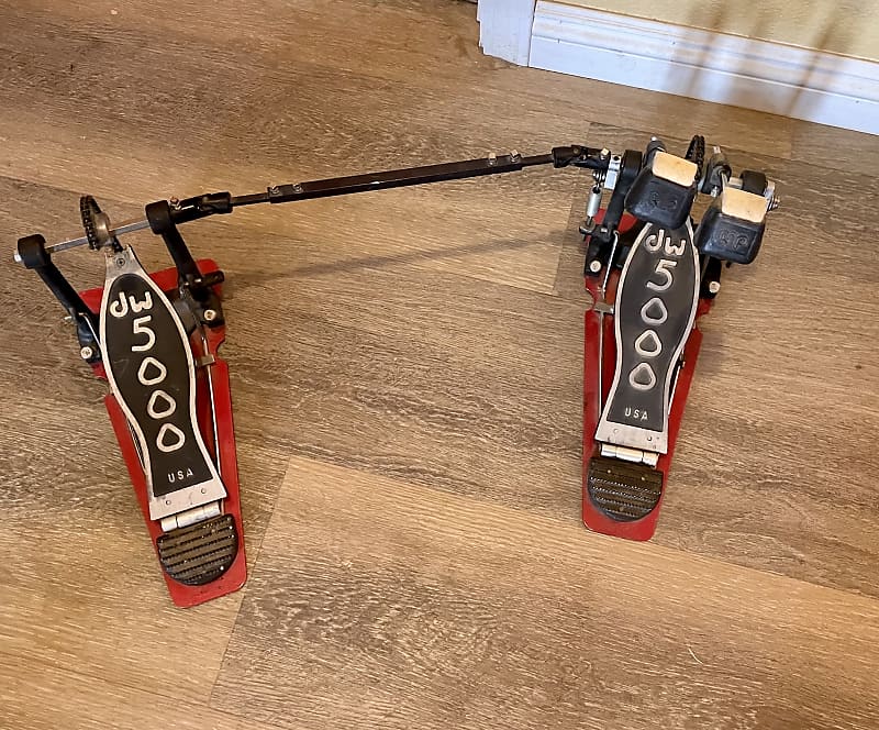 DW 5000 single chain double kick pedal Reverb
