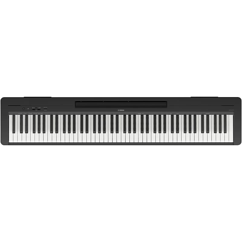 Yamaha P-143B 88-Key Weighted Action Digital Piano with GHC Action, Black image 1