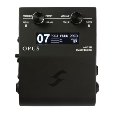 Reverb.com listing, price, conditions, and images for two-notes-opus-amp-simulator-and-dynir-engine-pedal