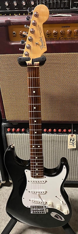 2020 Fender  Standard Stratocaster - Black - Includes Hardshell Case image 1