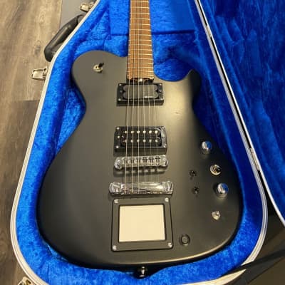 Manson MA-EVO with Fernandez Sustainer and M1N1 Midi Screen 2016 Dry Satin Black image 2