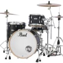 Pearl Masters Maple Complete 3pc Drum Set 22/12/16 Matte Black Mist