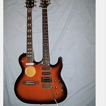 Maestro double neck guitar best sale