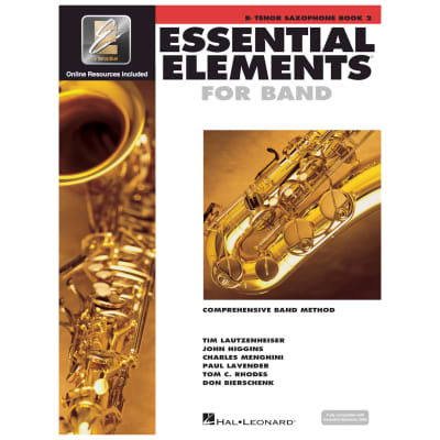 Hal Leonard Essential Elements for Band - Bb Tenor Saxophone Book 2 image 1