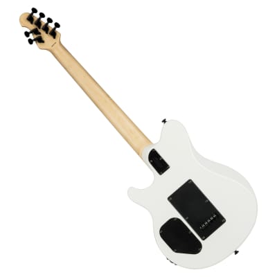 Sterling by Music Man Axis (AX3S), White with Black Binding image 6