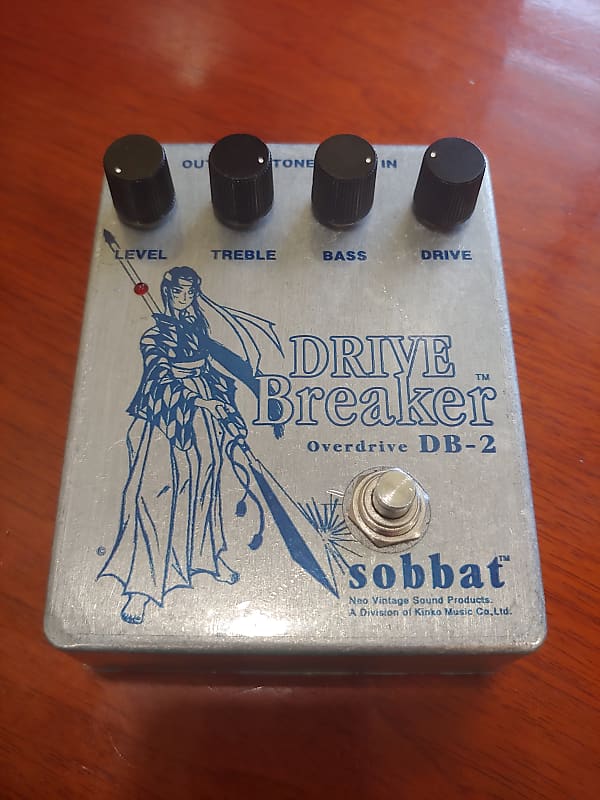 Sobbat DB-2 Overdrive Drive Breaker guitar pedal 90's Blue