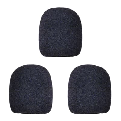 Microphone Windscreen - 5 Pack - Black - Fits Shure SM58, Beta 58A & Similar - Vocal Mic Cover New image 3