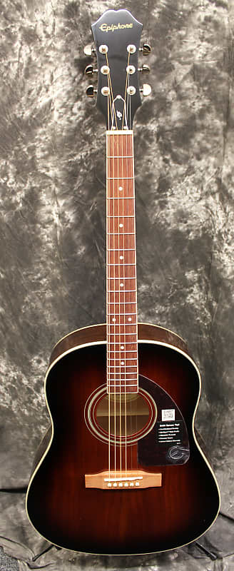 Epiphone AJ-220S Dreadnought Acoustic Guitar Mahogany Burst