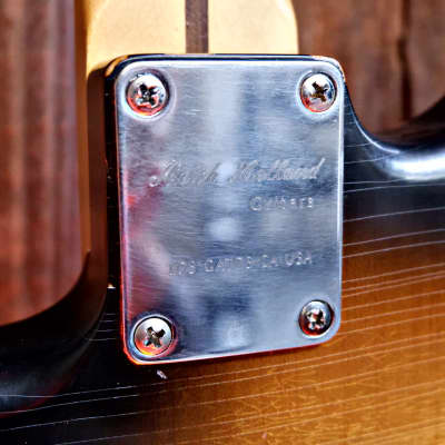 Keith Holland Custom S-ANS #1294 - 2 Tone Burst Nitro w/ Hard Case image 20